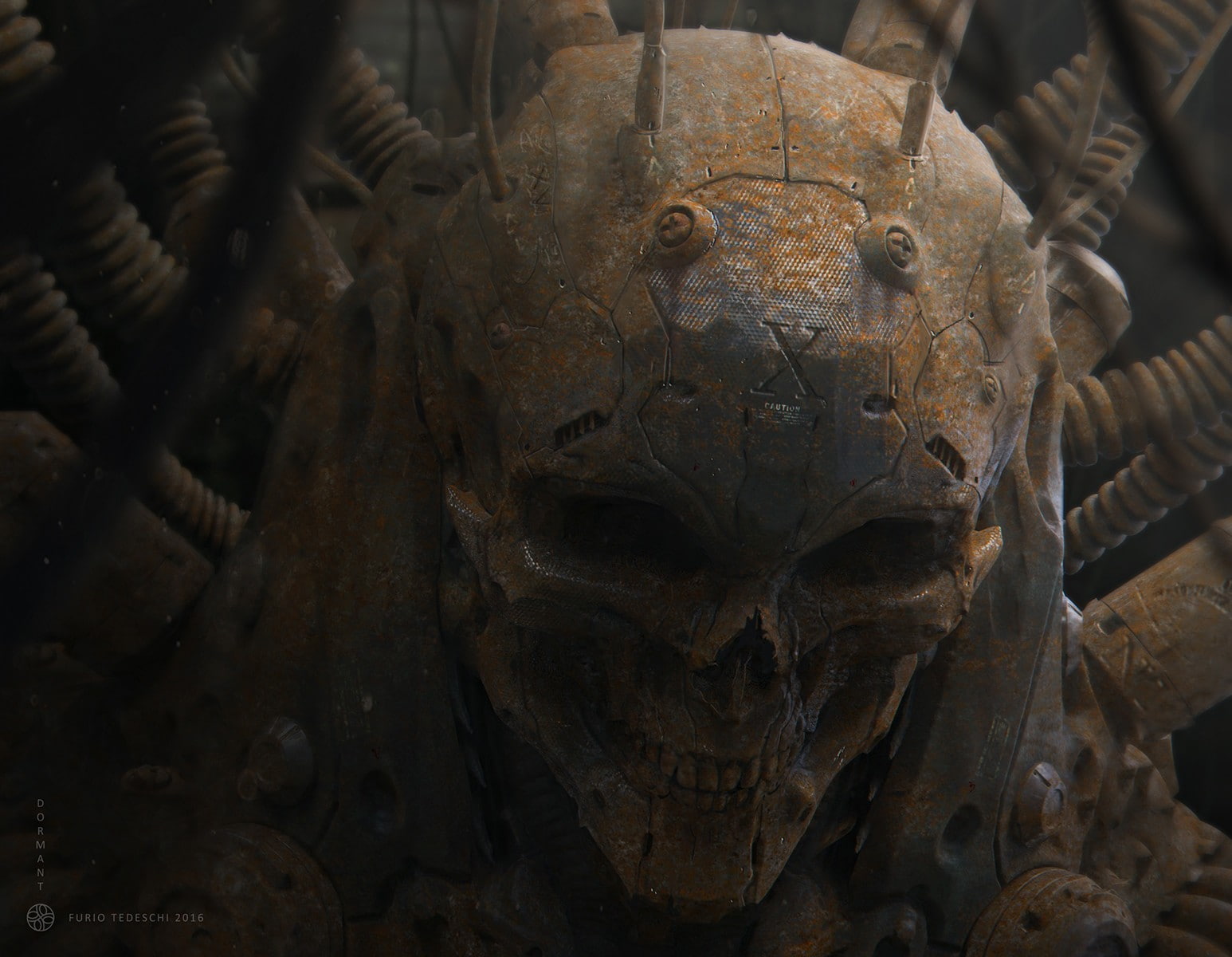 skull, CGI