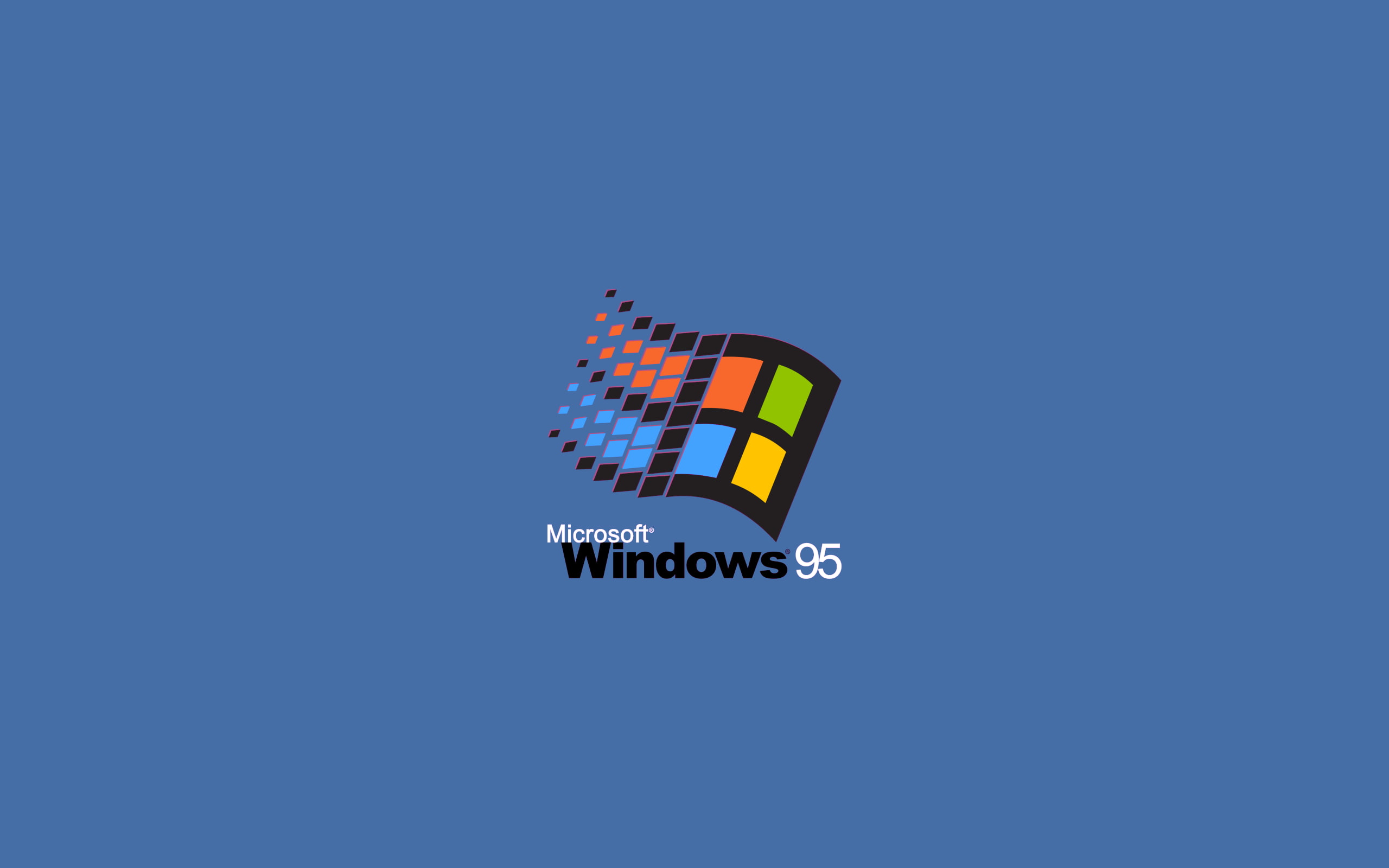 minimalism, Windows 95, operating systems, Microsoft Windows