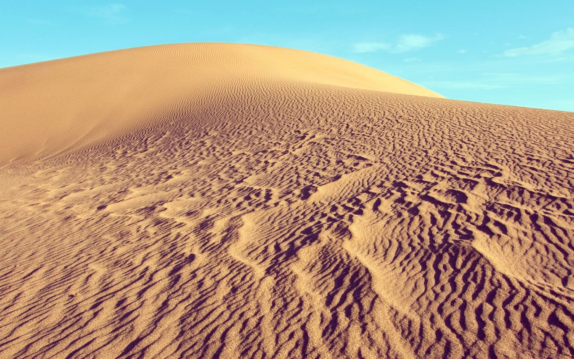 desert, landscape, sand, dune, nature