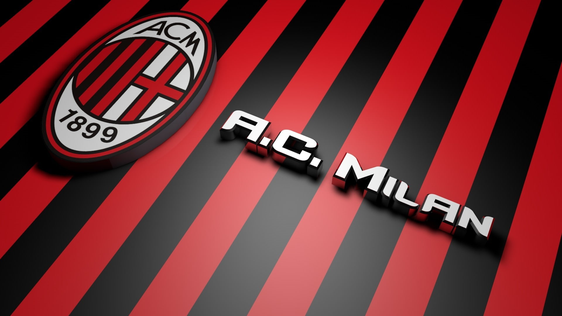 AC Milan, soccer clubs, logo, sports club