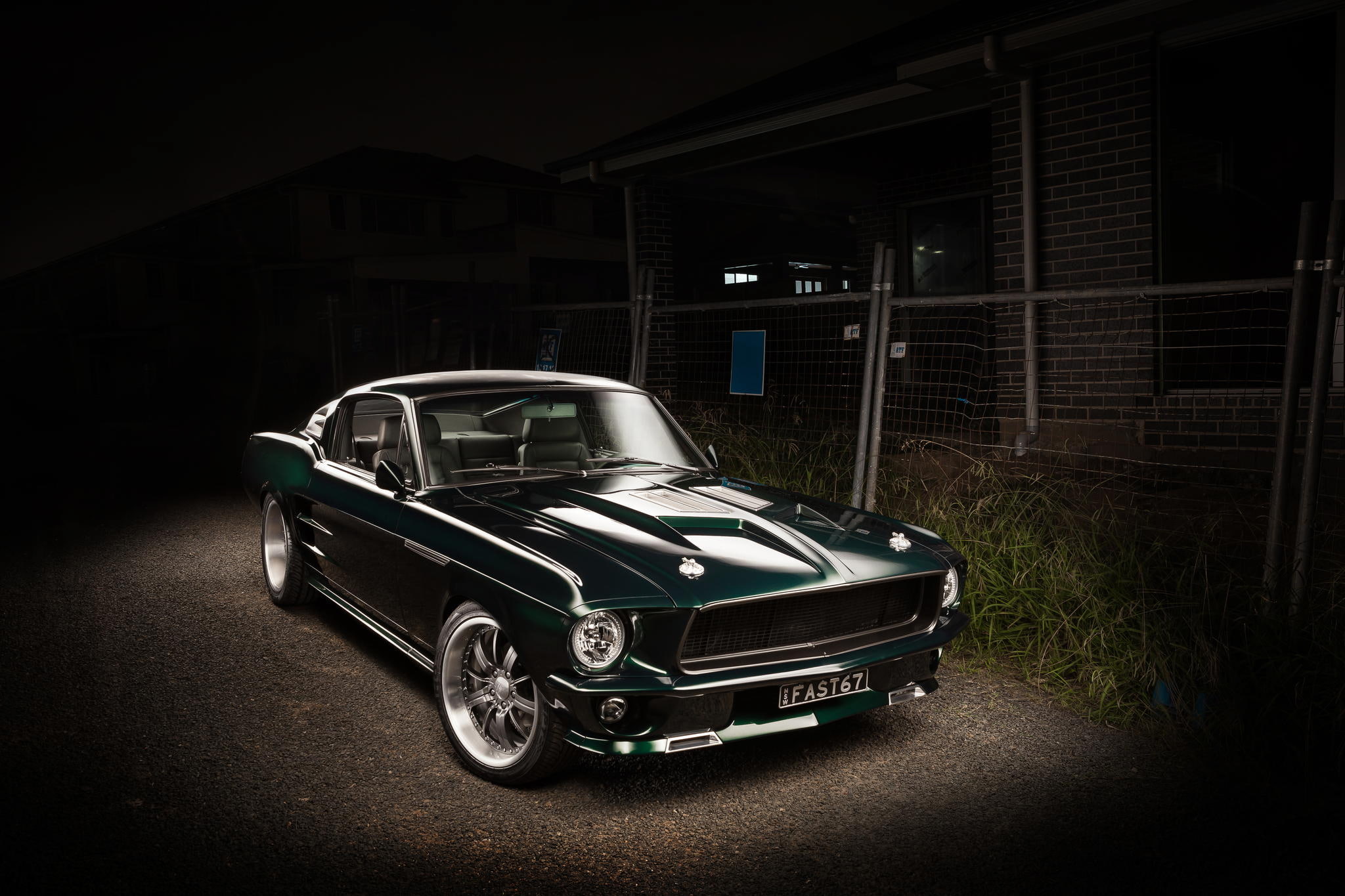 Mustang, Ford, 1967, Fastback