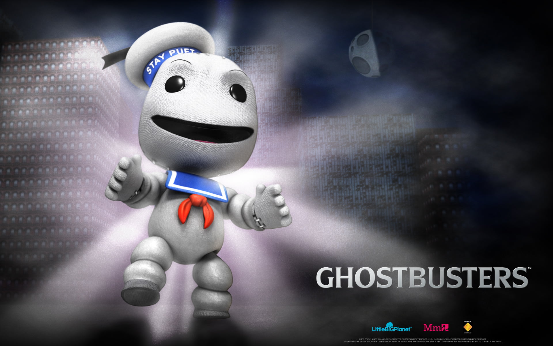 LittleBigPlanet - Ghost Busters, Ghostbusters wallpaper, Games