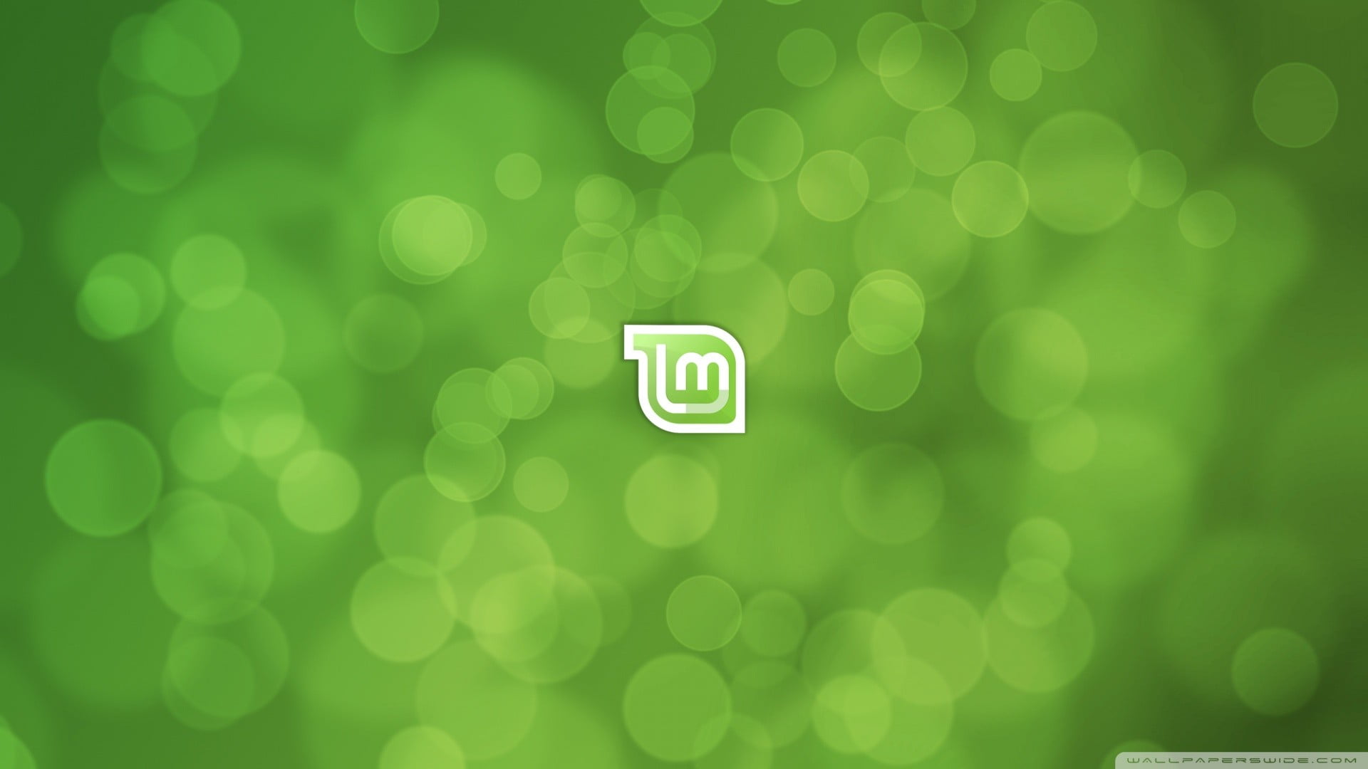 green logo, Linux Mint, operating system, green color, communication