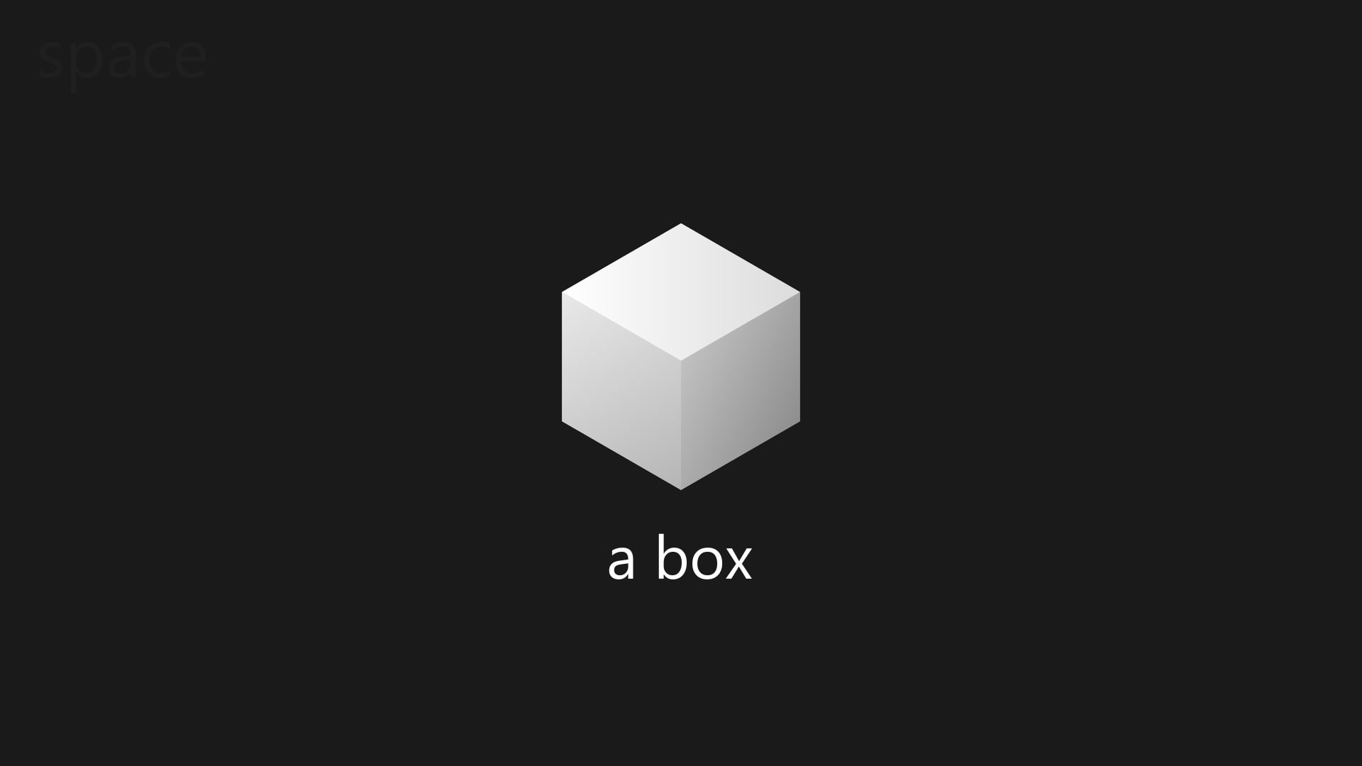 Boxes, Simple, space, text, Vector graphics