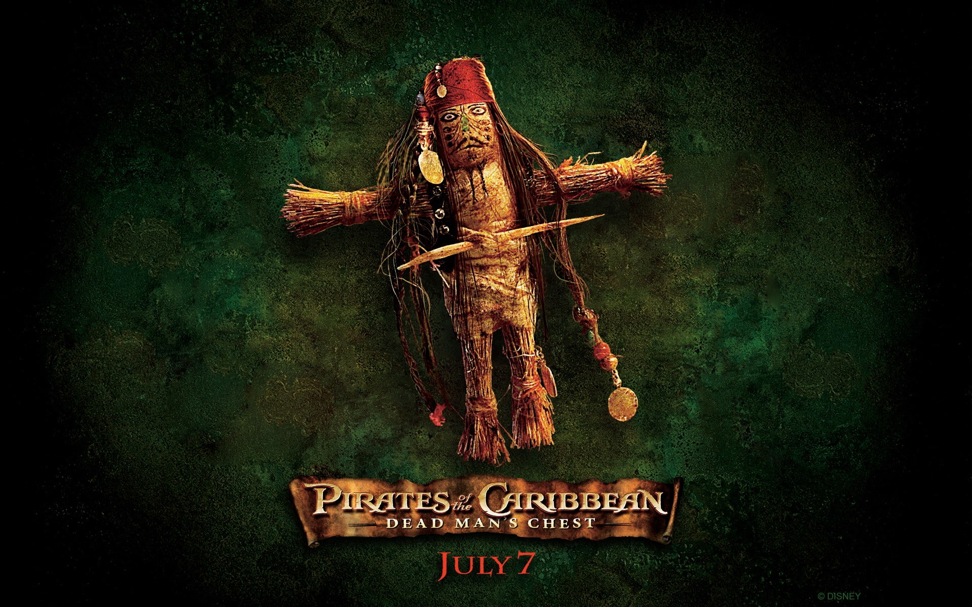 Pirates of the Caribbean Jack Sparrow Voodoo Doll HD, movies