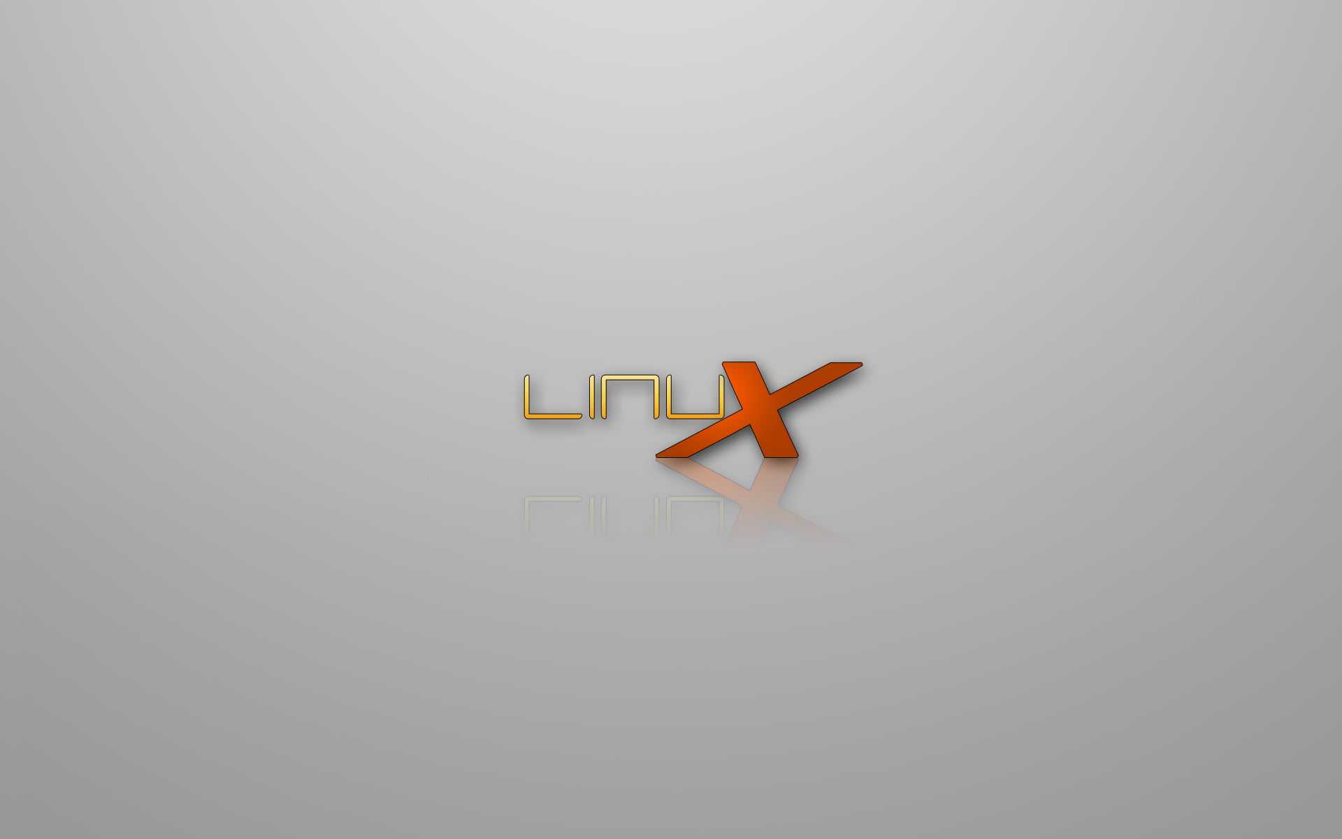 Linux Grey, Linux logo, Computers, linux ubuntu, gray, copy space