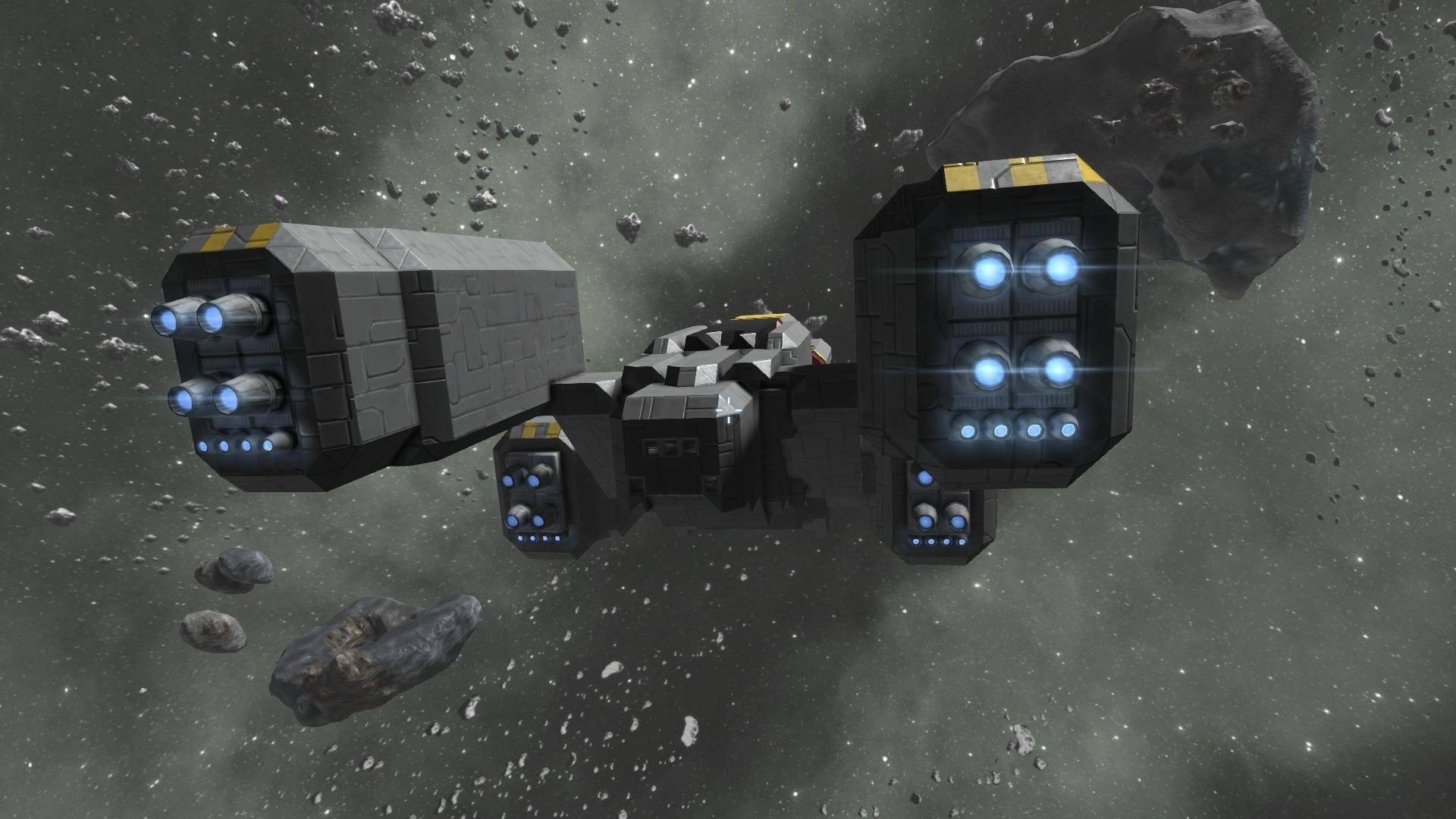 engineers, sandbox, sci fi, simulation, space, spaceship