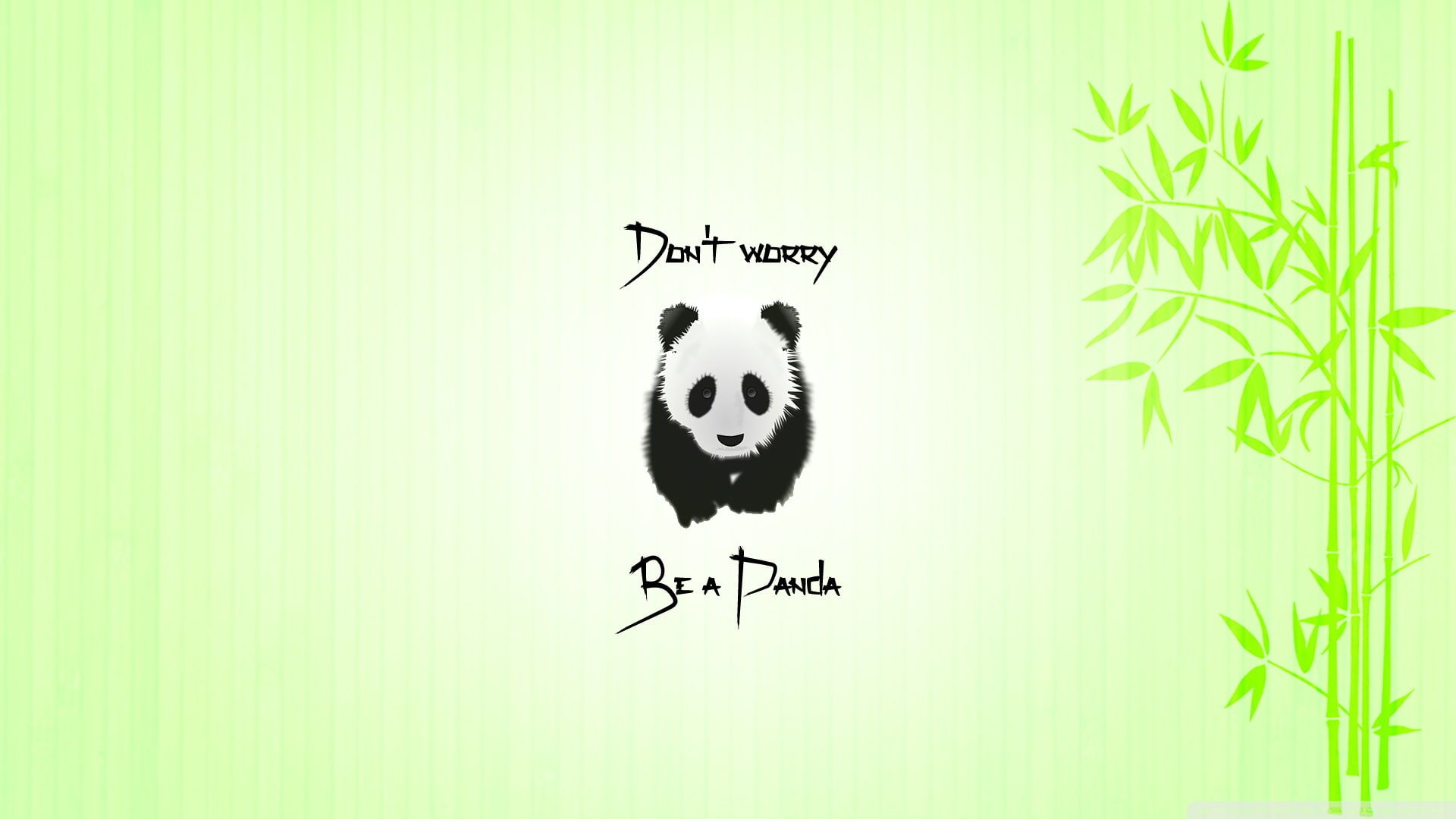 panda, quote, animals, bamboo