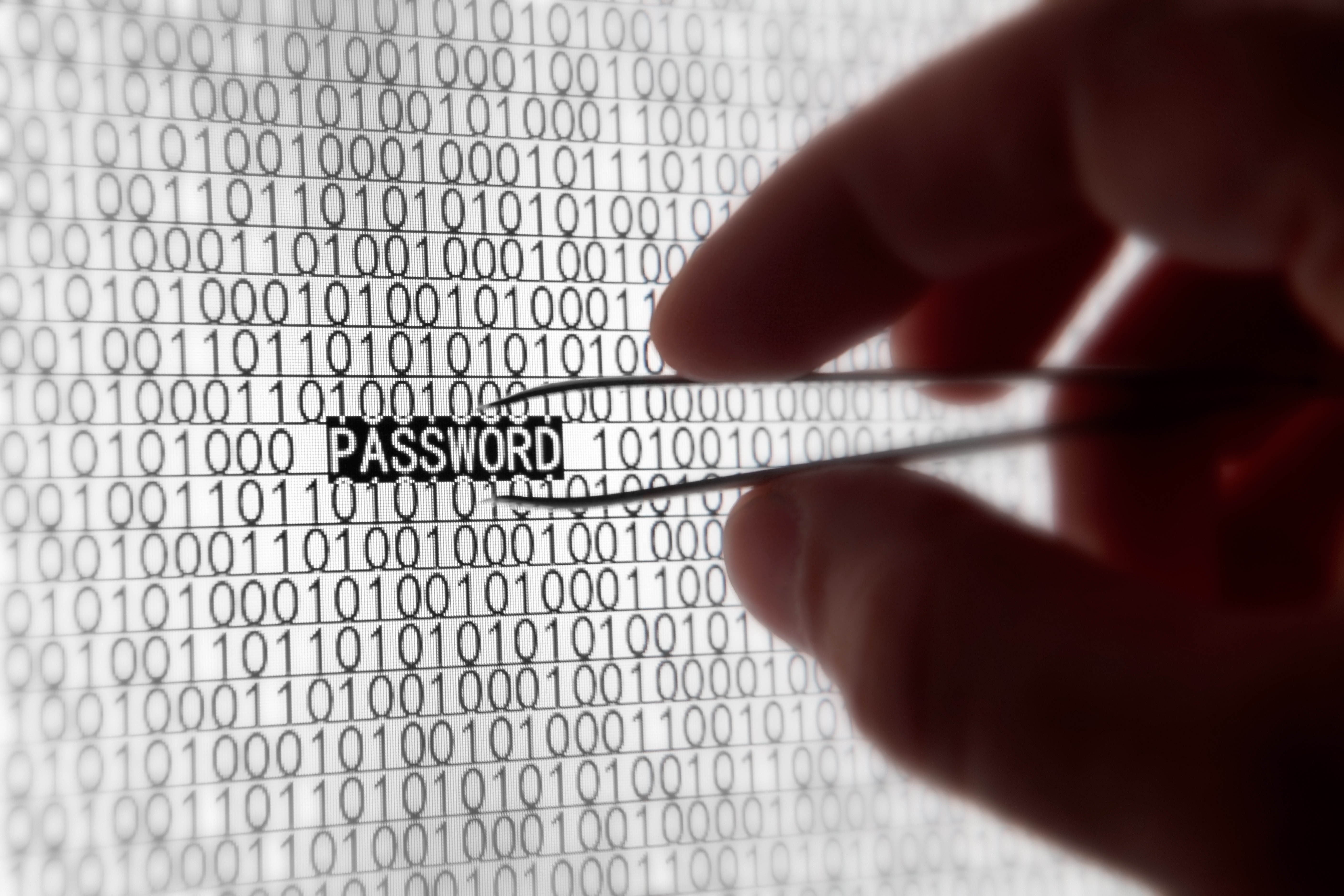 Code, Password, Hands, Forceps, Extraction, Hacking, Figures