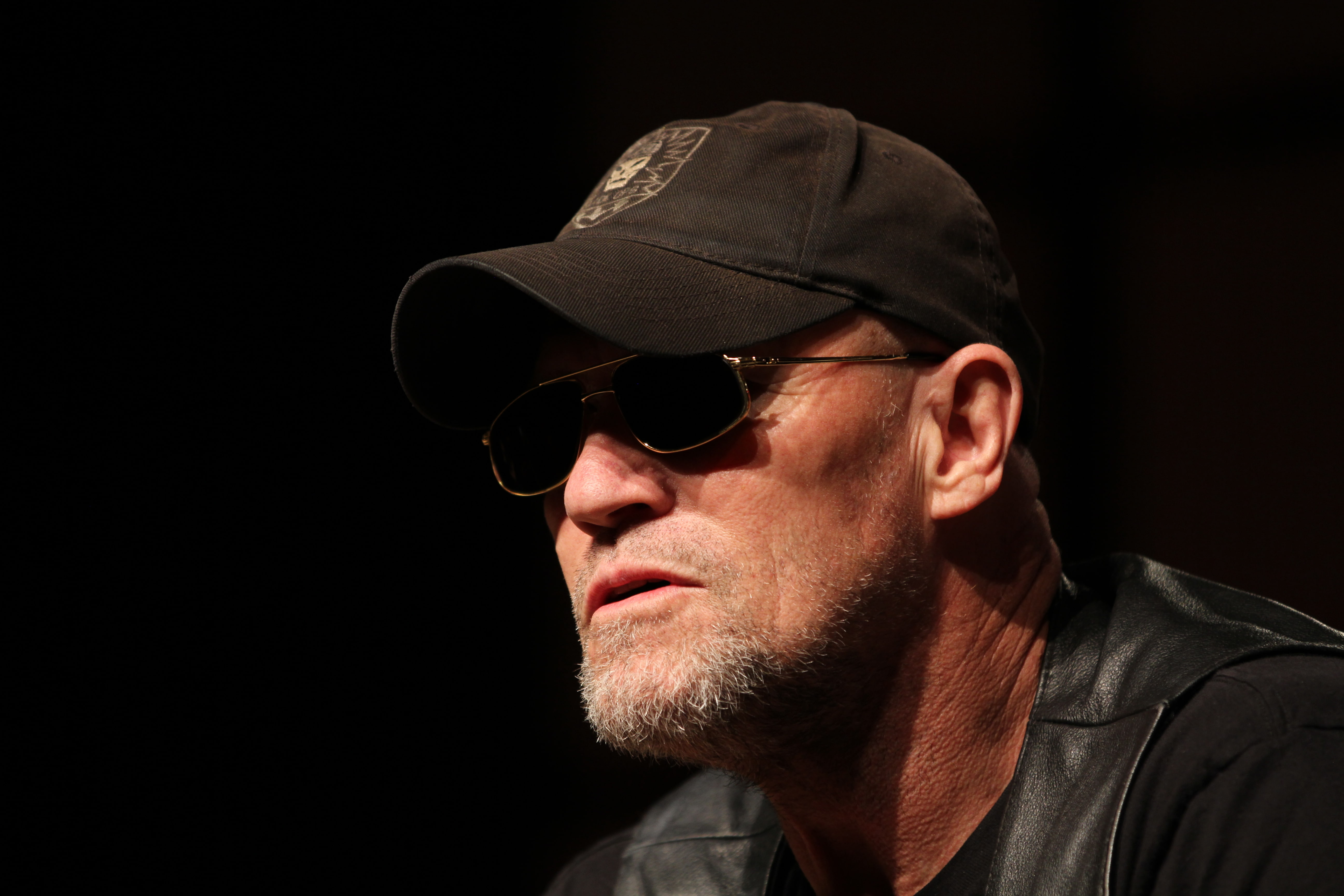 face, glasses, actor, Michael Rooker