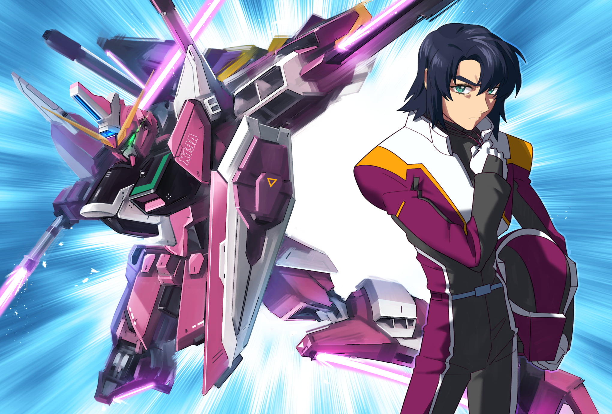 anime, anime boys, mechs, Gundam, Mobile Suit Gundam SEED, Mobile Suit Gundam SEED Destiny