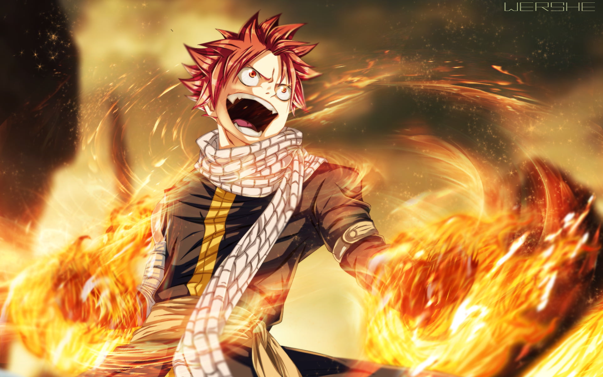 Free download | HD wallpaper: Anime, Fairy Tail, Natsu Dragneel, one ...