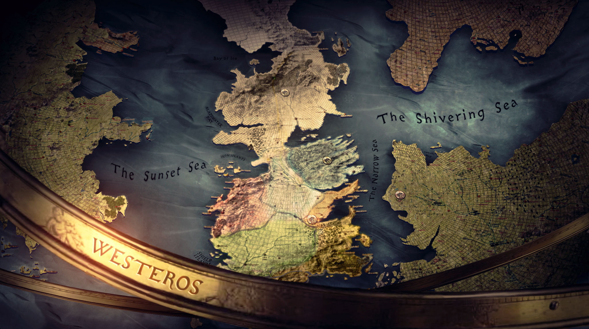 Fantasy, Game of Thrones, Song of Ice and Fire, Westeros, Map