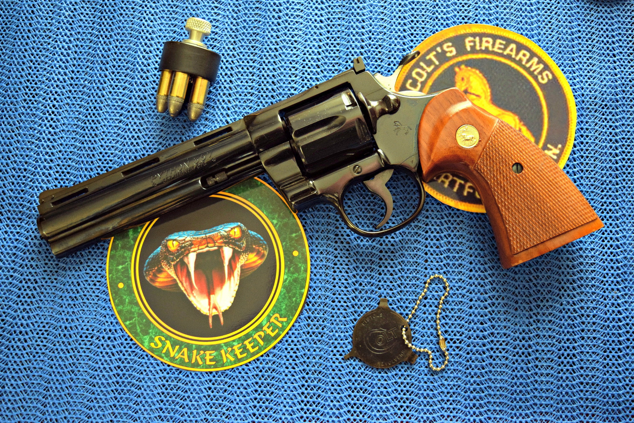 weapons, revolver, Colt, Python