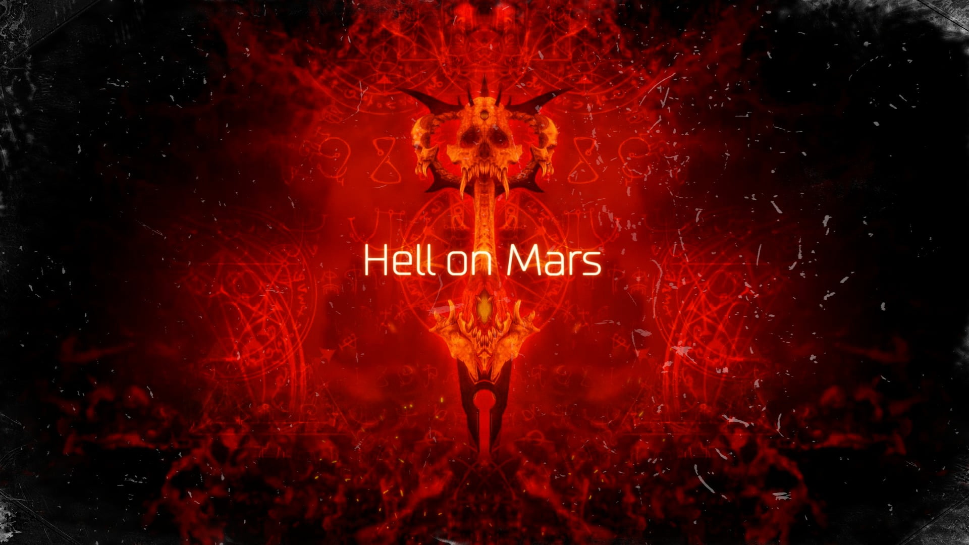 Hell on Mars digital wallpaper, Doom 4, Doom (game), red, communication