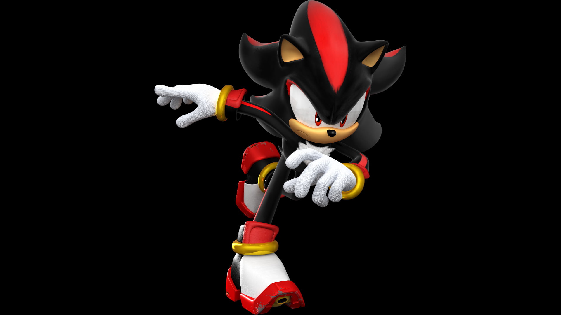 Shadow from Sonic illustration, Shadow the Hedgehog