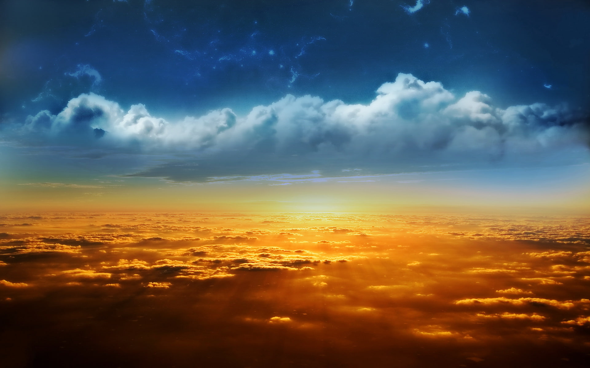 Clouds Sky HD, nature