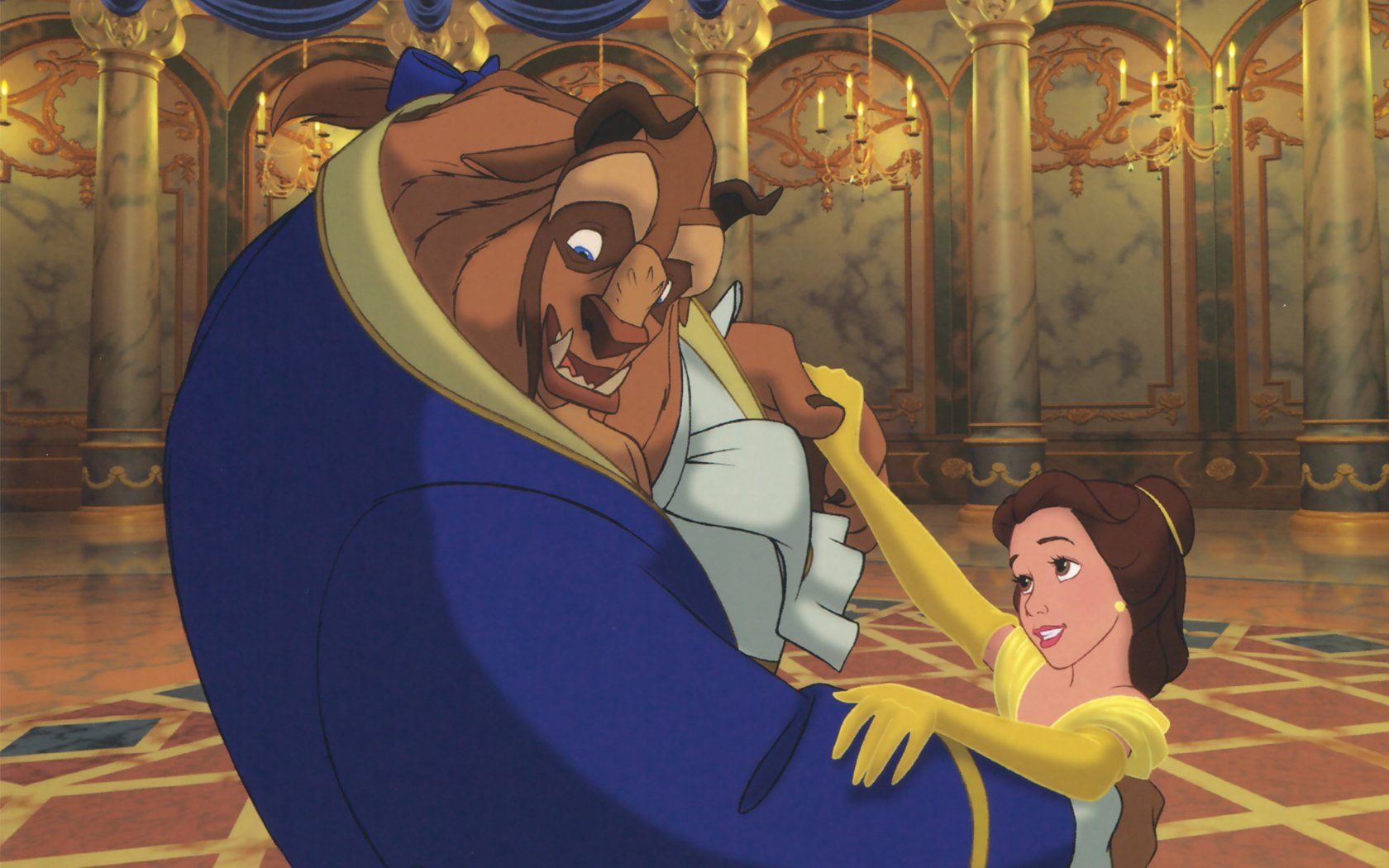 Beauty And The Beast, Cartoon, Disney