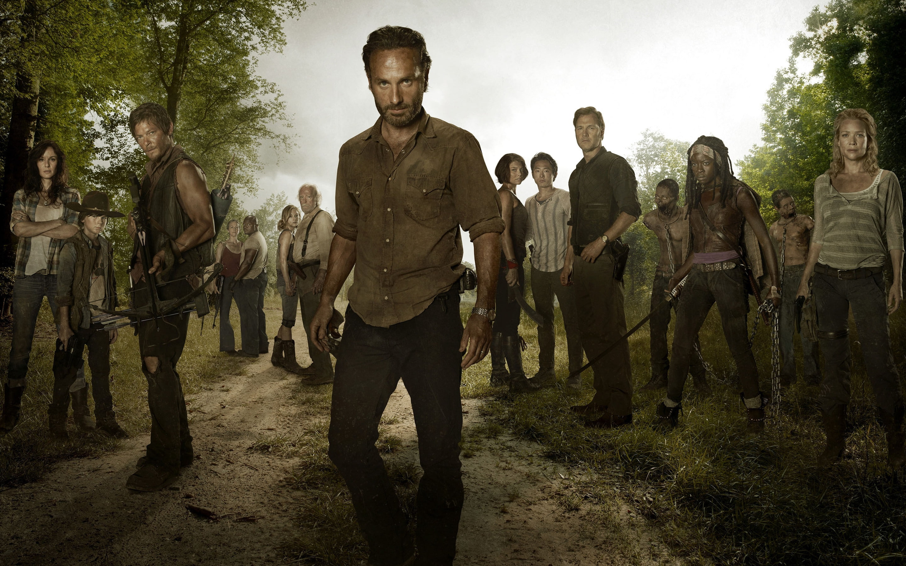 The Walking Dead Full Cast, the walking dead cast, poster, action