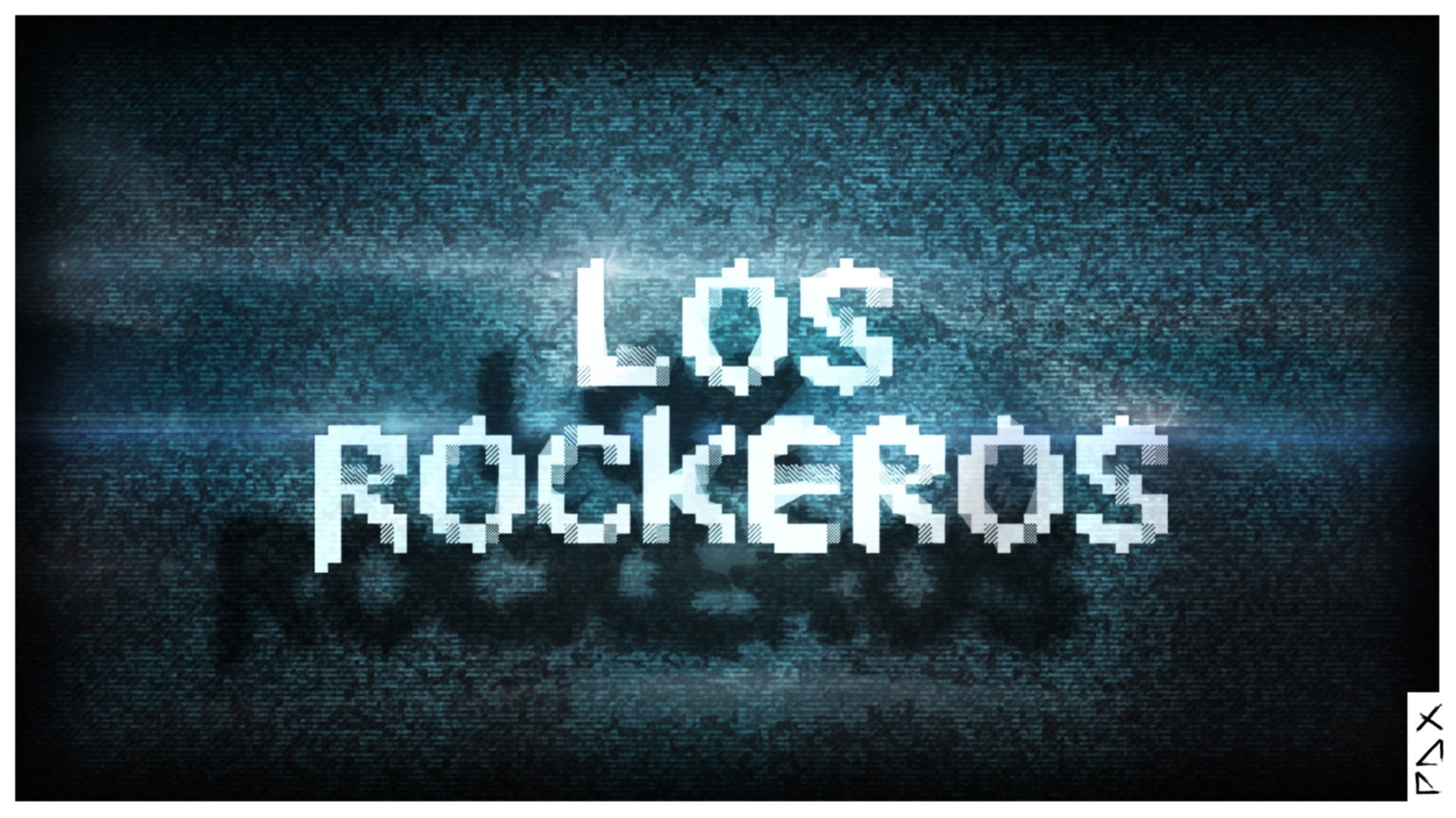 fan art, Los Rockeros, digital art, ASCII art, CGI, LOS-ROCKEROS