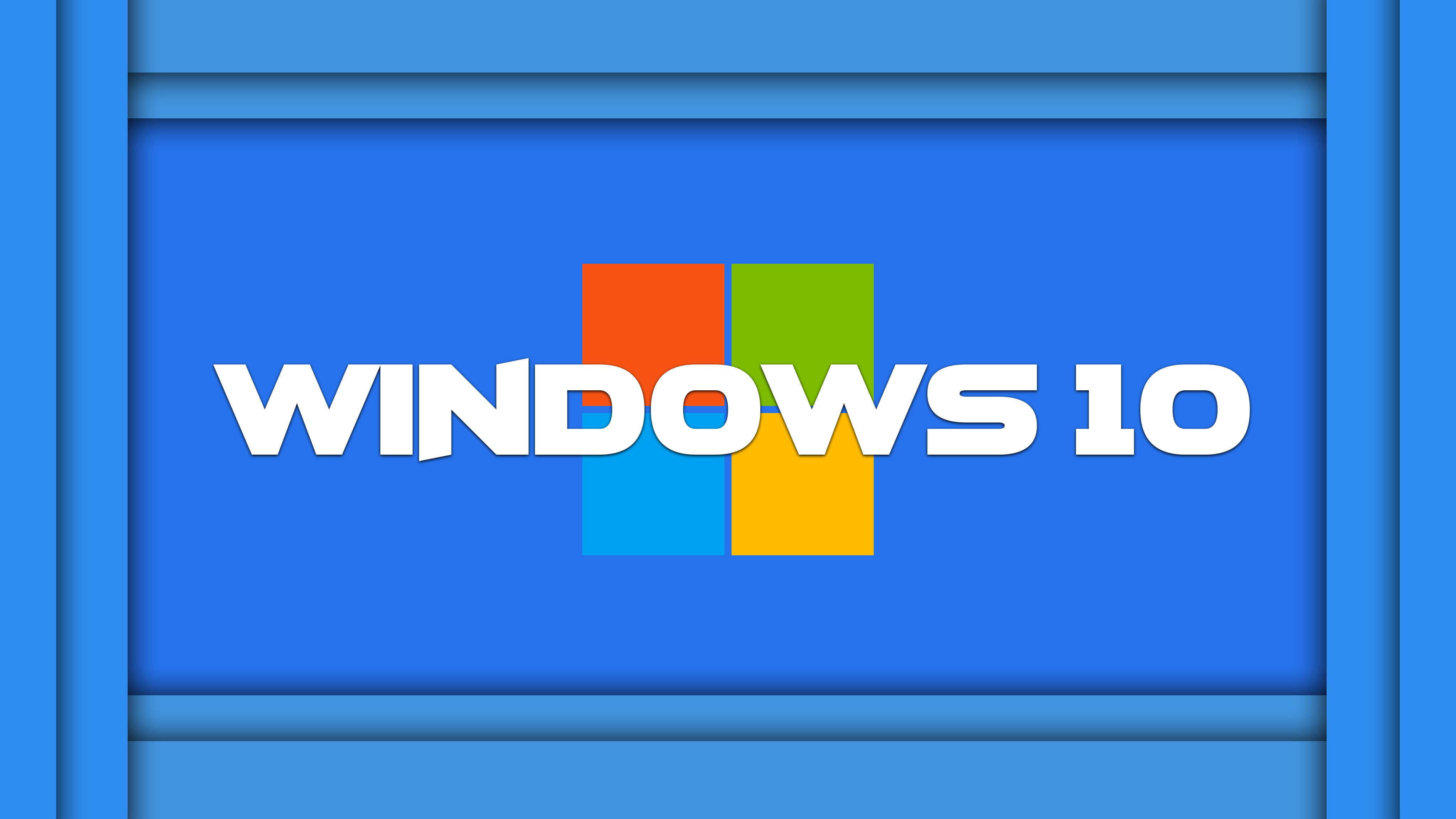 Windows 10 logo, operating system, computer, humor, communication