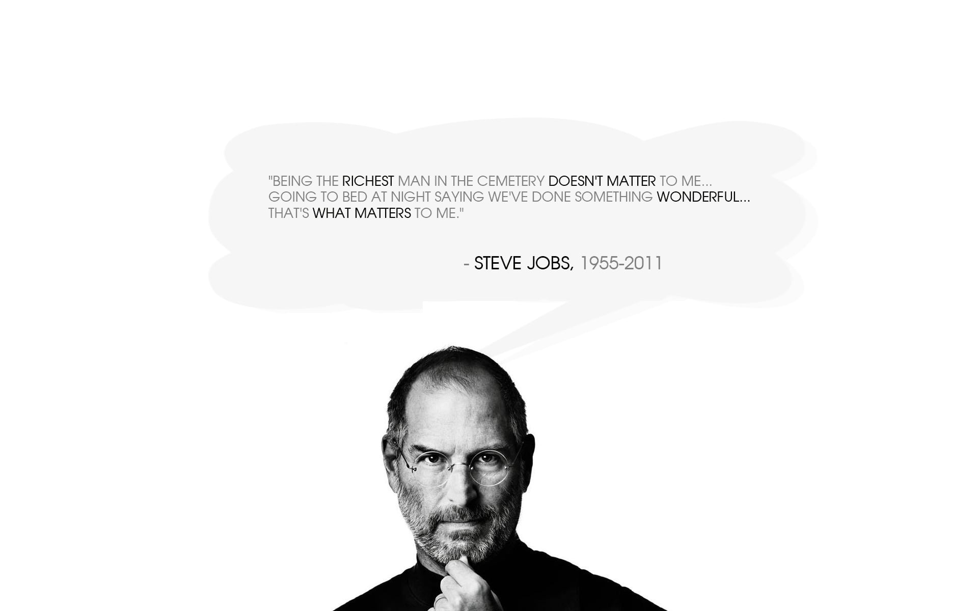 men's black collared top, RIP, Steve Jobs, a genius of our time