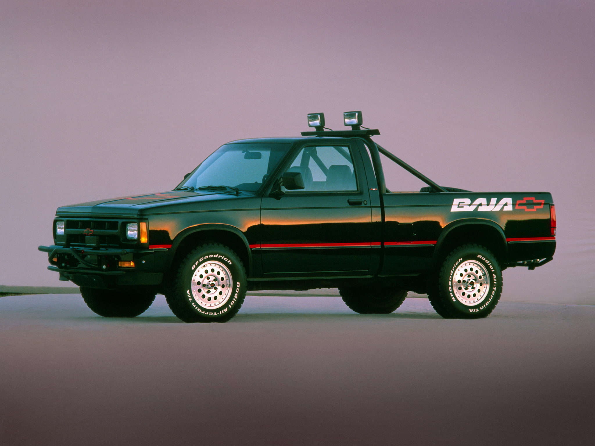 1989, baja, cab, chevrolet, pickup, regular, s 10