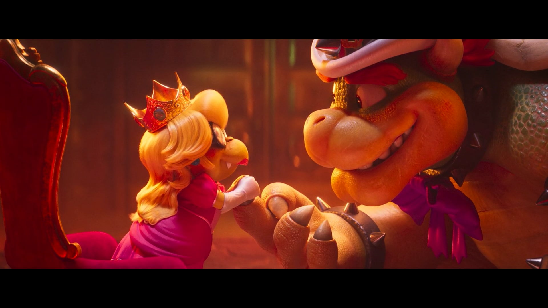 Super Mario Bros., Bowser, Princess Peach, alternate costume
