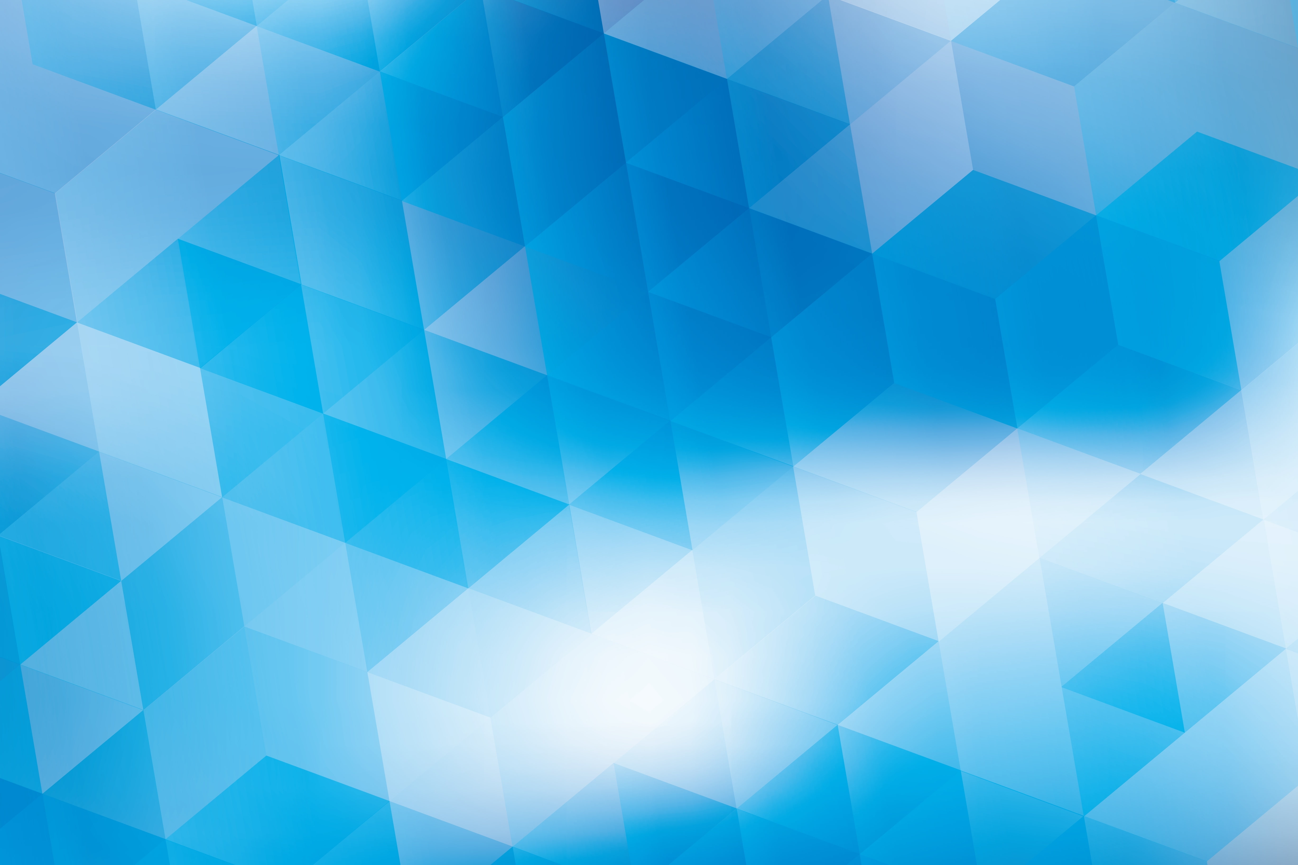 blue triangles, geometry, Abstract, backgrounds, pattern, design