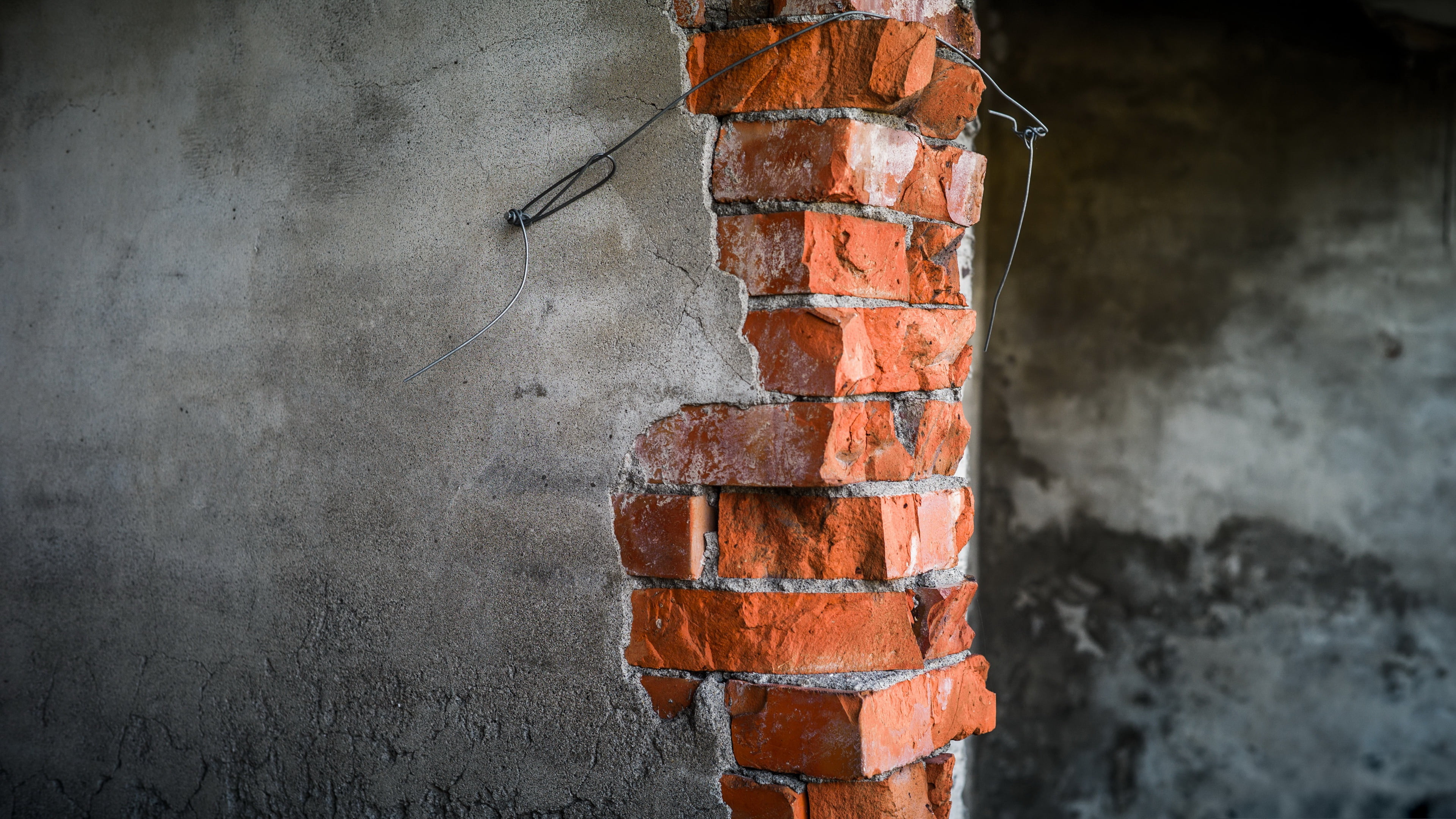 wall, bricks, texture