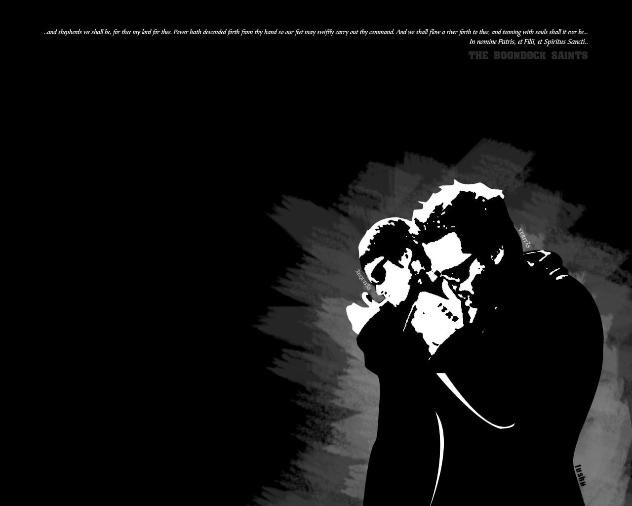 the boondock saints, silhouette, real people, standing, one person