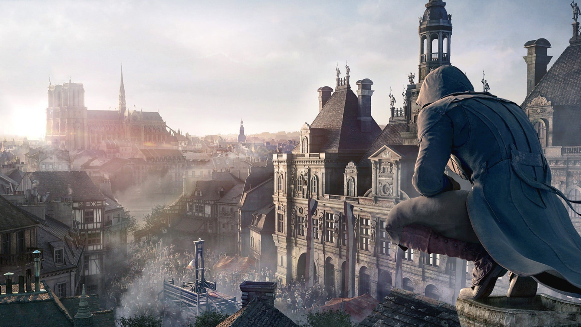 Assassin's Creed wallpaper, Assassin's Creed:  Unity, video games