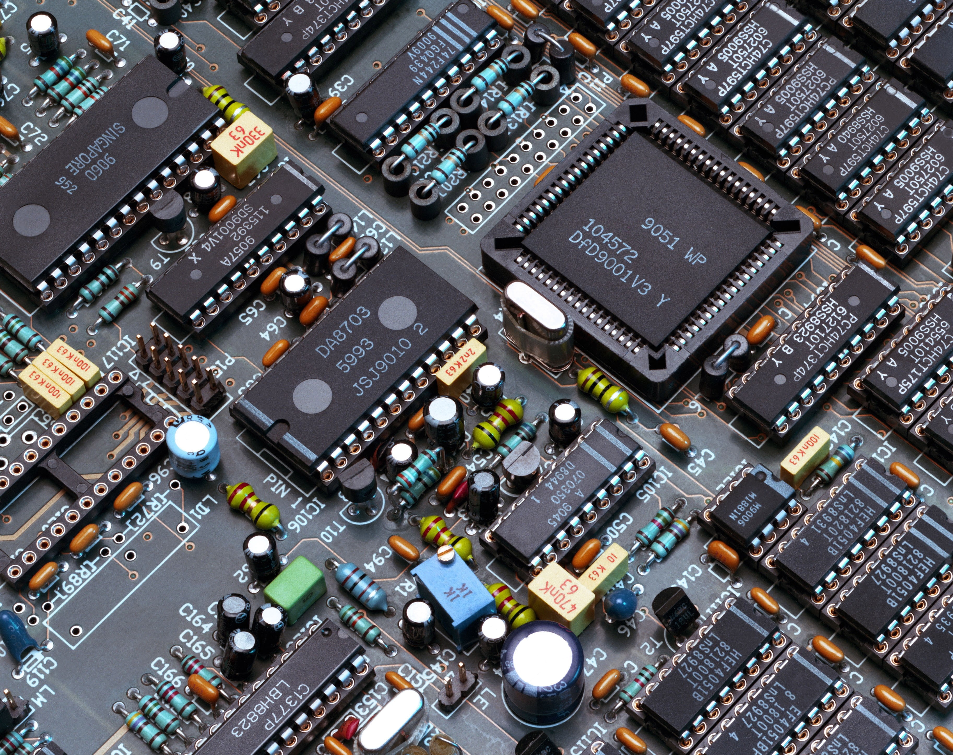 Scheme, Chips, Black, Computer, Elements, computer chip, technology