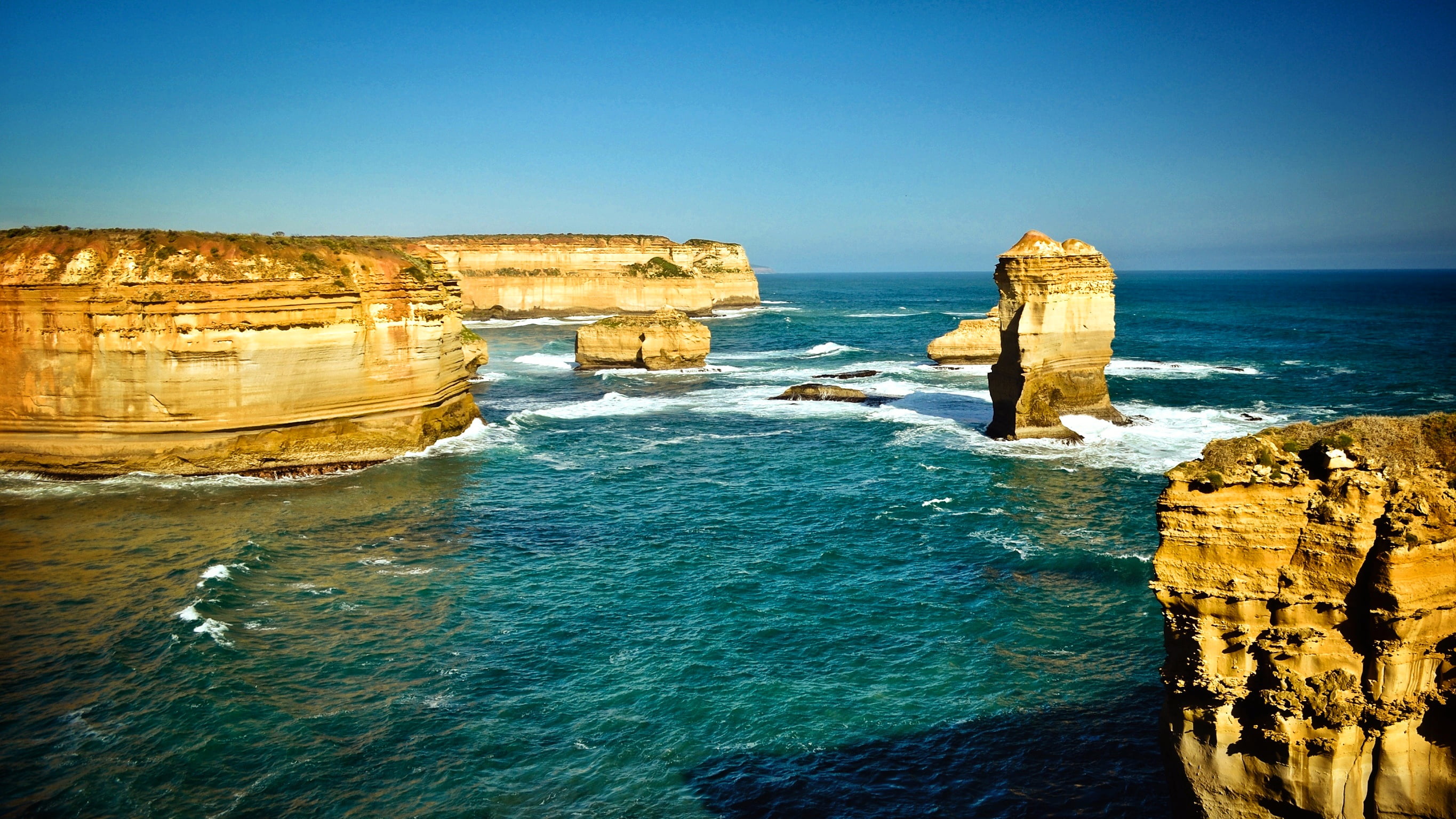 body of water, australia, rocks, stones, sea, great Ocean Road