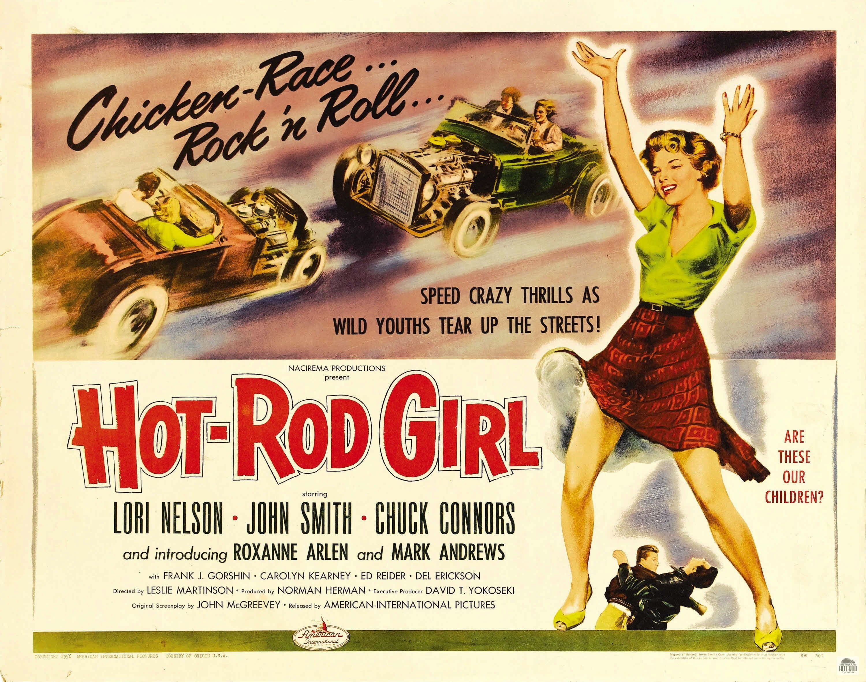 B Movies, Film Posters, Hot Rod Girl