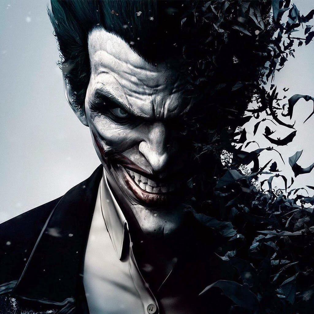 The Joker wallpaper, digital art, Batman, face, portrait, headshot