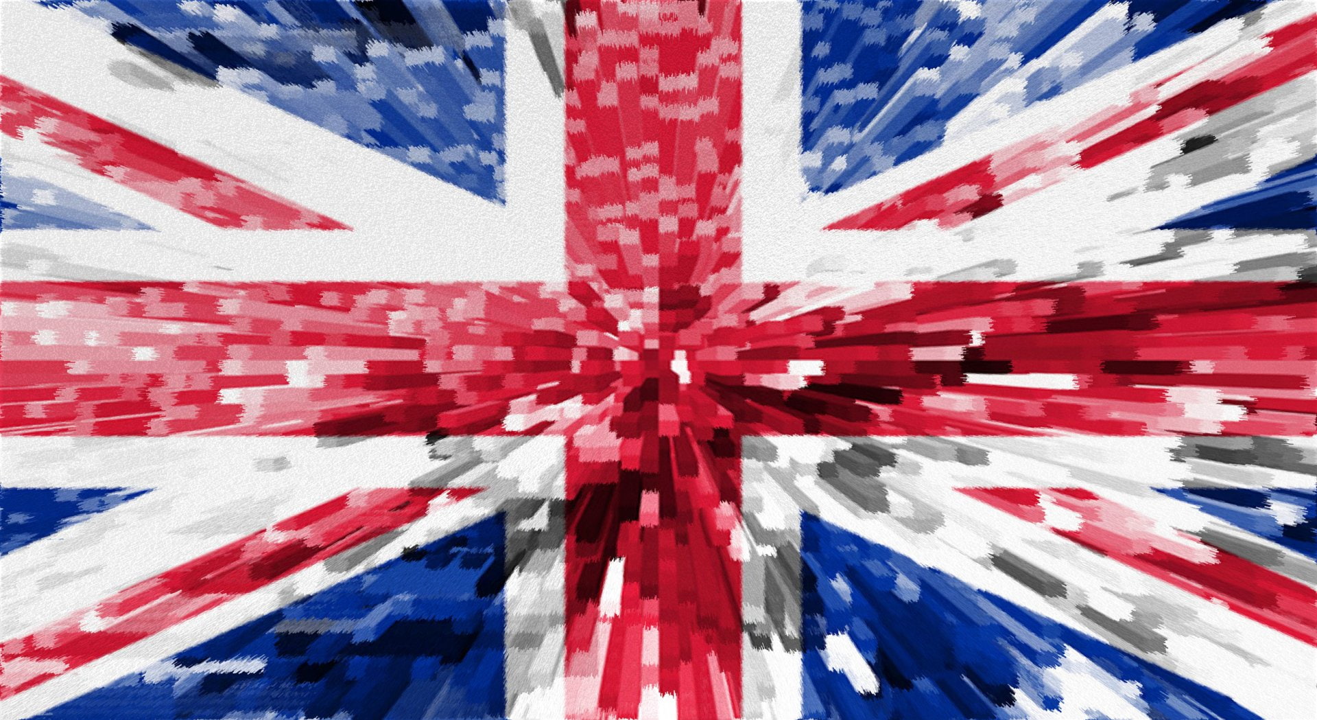 Misc, Union Jack, Artistic, Blue, Flag, Red, United Kingdom
