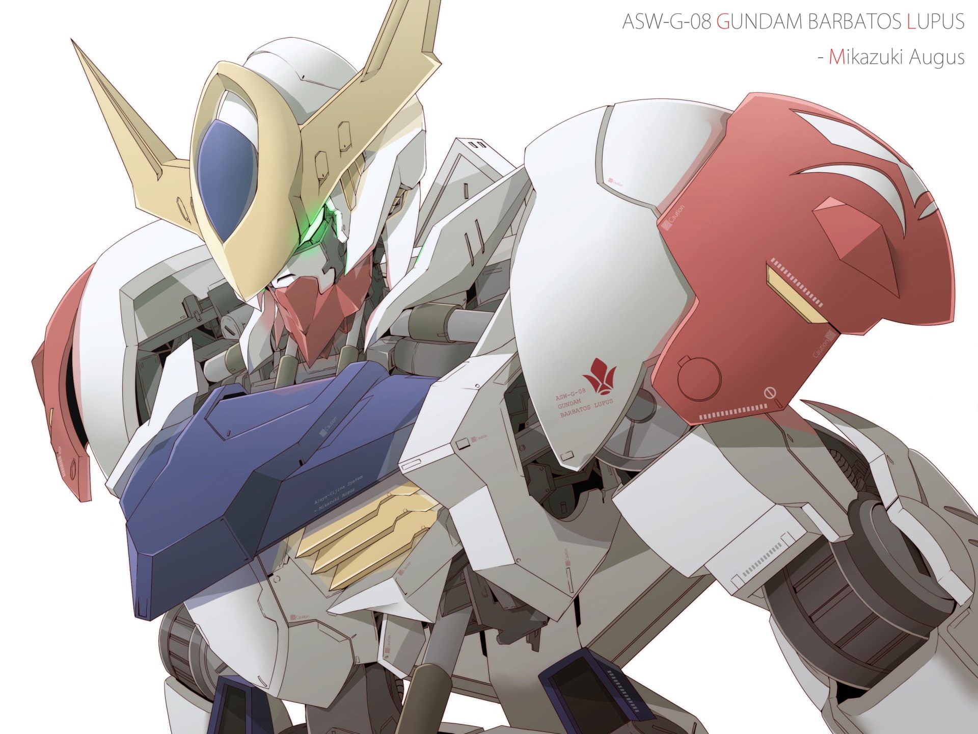 Anime, Mobile Suit Gundam: Iron-Blooded Orphans, ASW-G-08 Gundam Barbatos Lupus