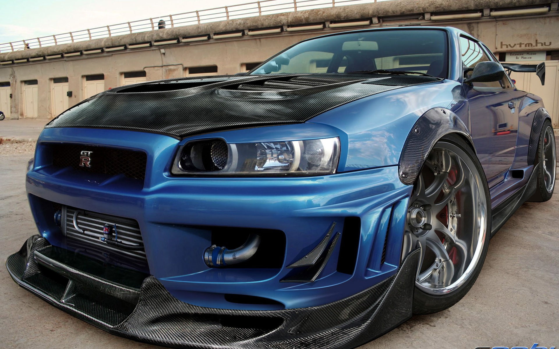 Nissan GT-R Tuning, Supercars, carbon