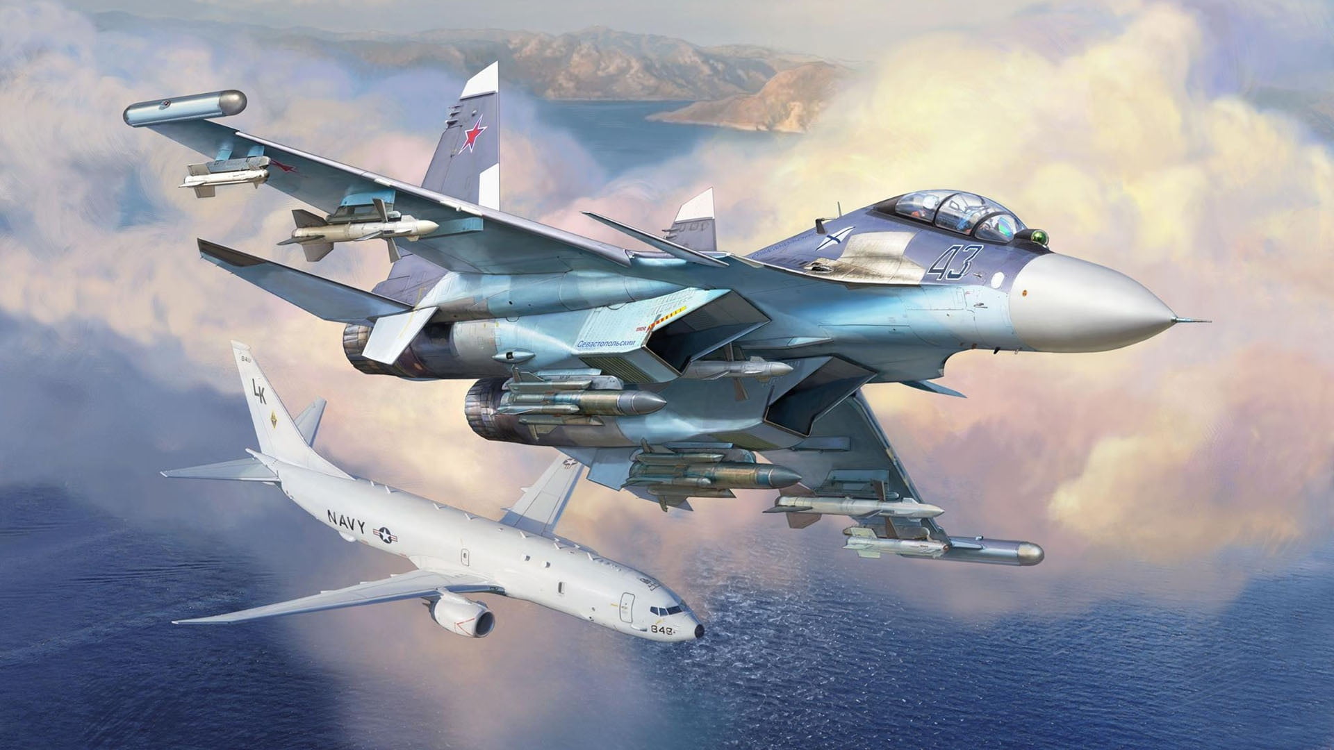 Russia, multi-role fighter, Su-30CM, Naval aviation, MA Navy