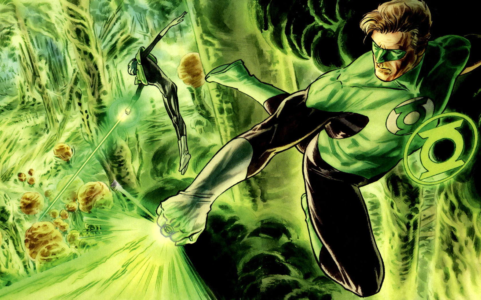 Green Lantern DC Green Drawing HD, cartoon/comic