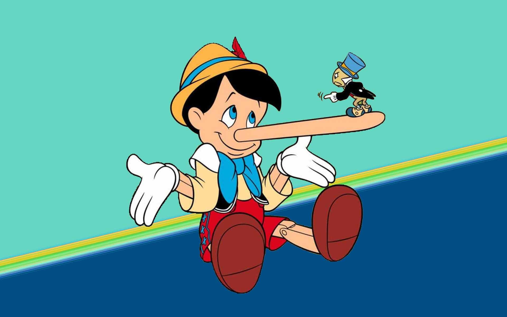 Pinocchio And Jiminy Cricket Cartoon Desktop Hd Wallpaper 1920×1200