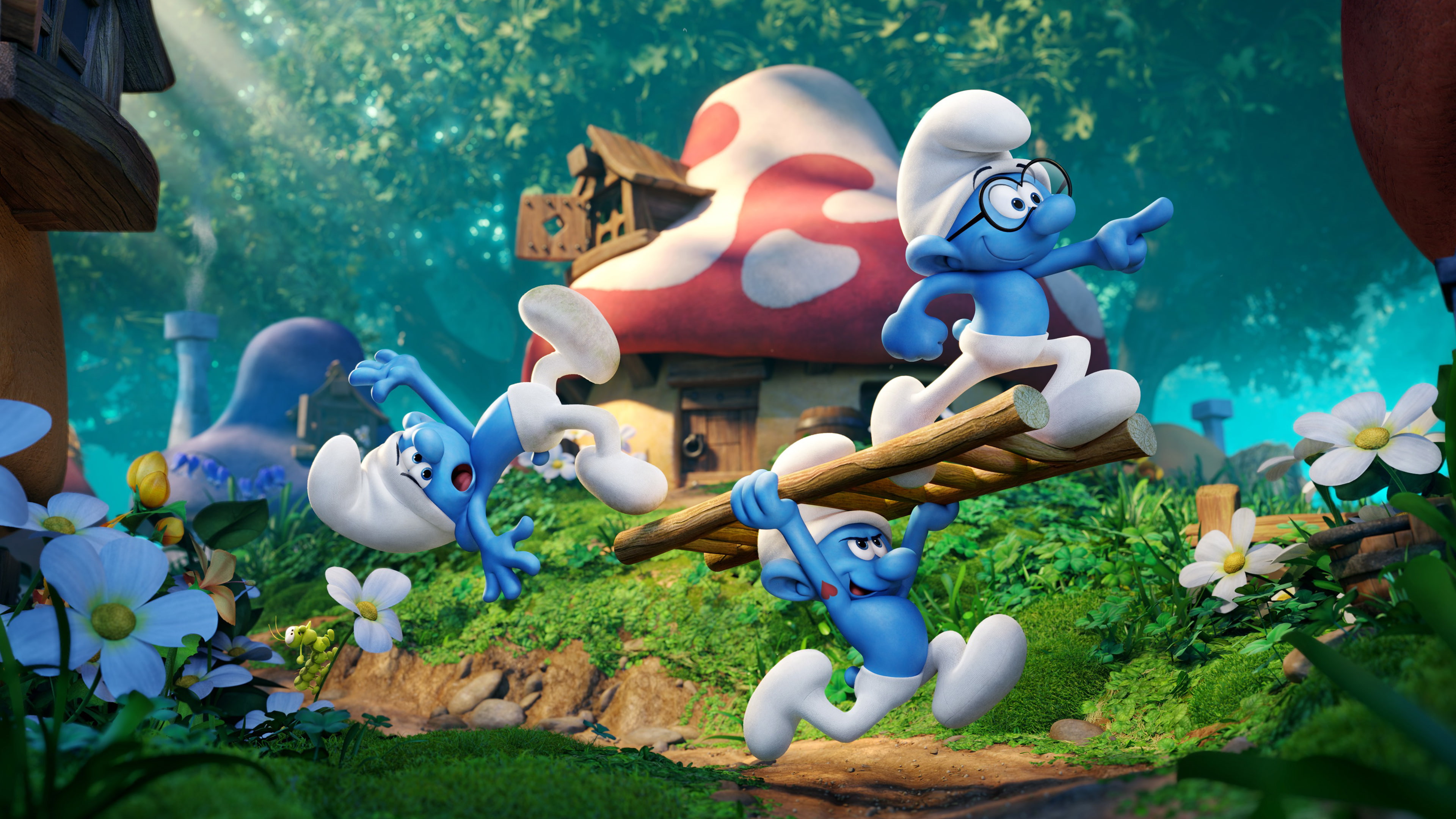 Smurfs 3 The Lost Village, representation, plant, human representation