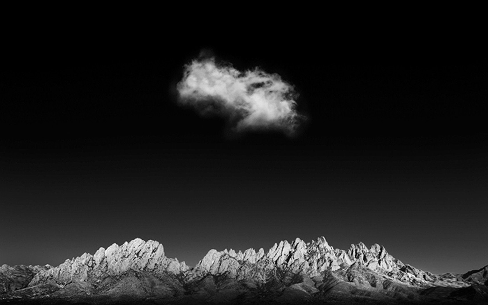 clouds, grayscale