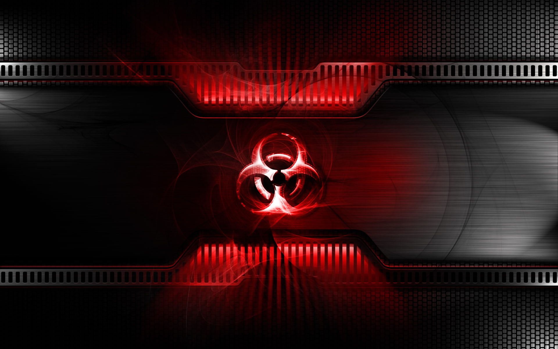 Biohazard HD, black and red digital illustration, digital/artwork