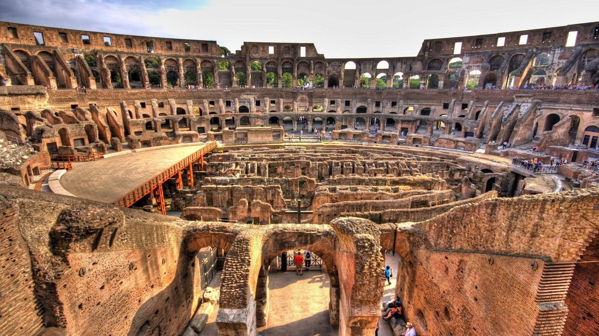 cityscapes architecture rome town italy colosseum hdr photography 1920x1080  Abstract Photography HD Art