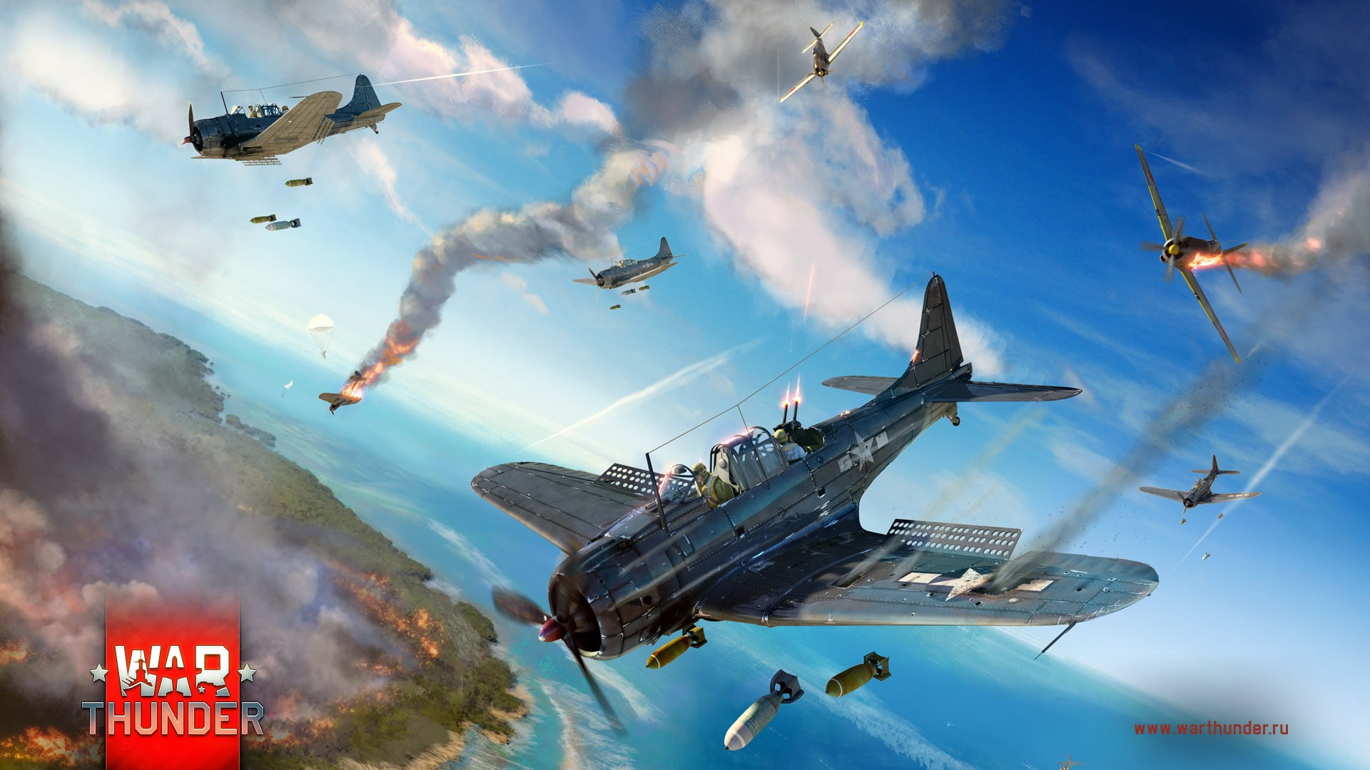 Free Download Hd Wallpaper War Thunder Airplane Gaijin Entertainment Video Games