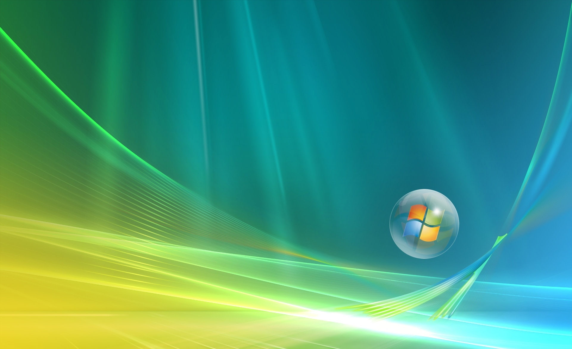 Windows Vista Aero 42, light - natural phenomenon, blue, abstract