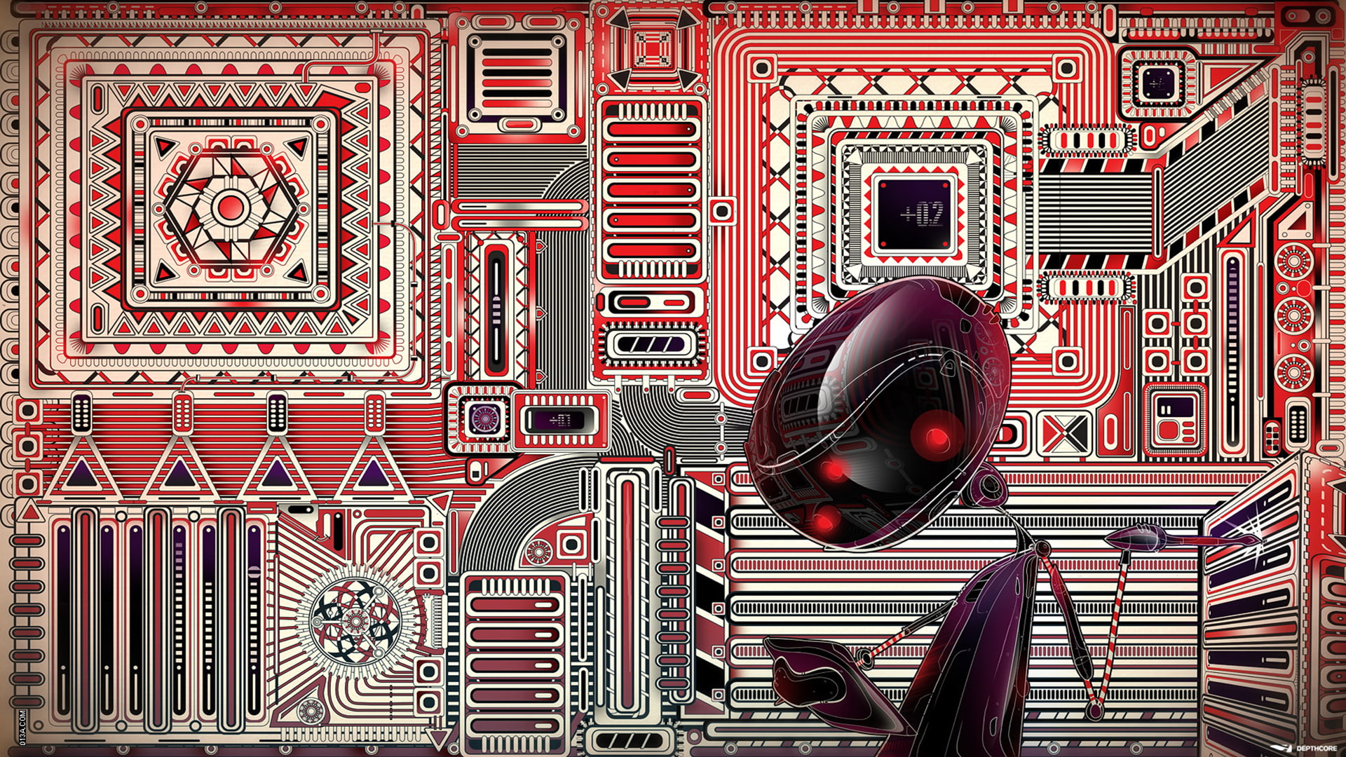 computer, robot, robots