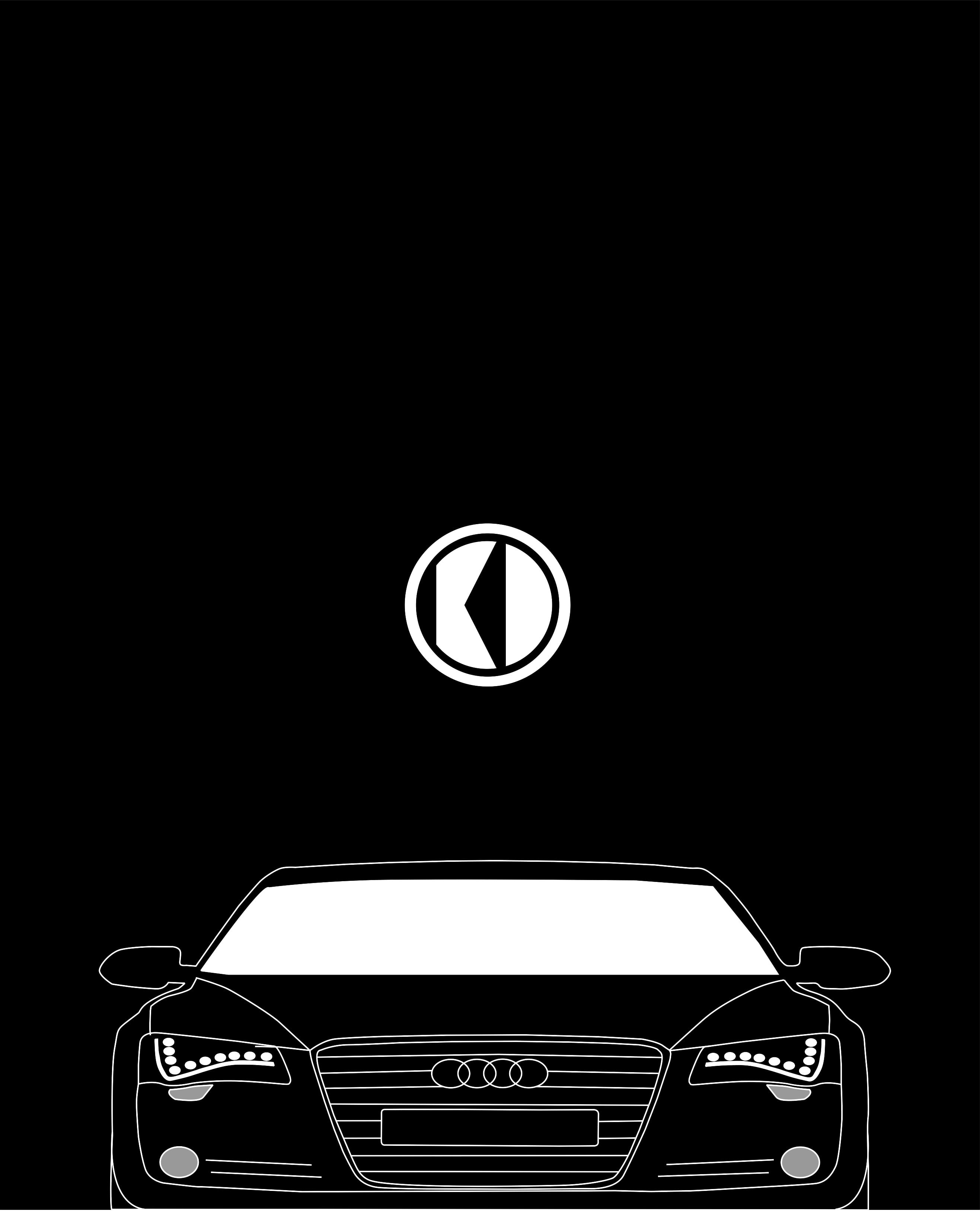 Audi R18 e-tron quattro, minimalism, illuminated, car, copy space